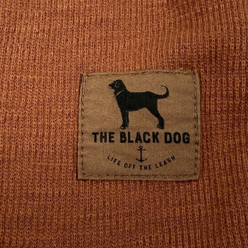 The Black Dog Men's Dukes County Thermal Crew Size L Sequoia Life Off The Leash - Picture 11 of 16